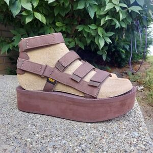 Teva Mevia Platform Sandals